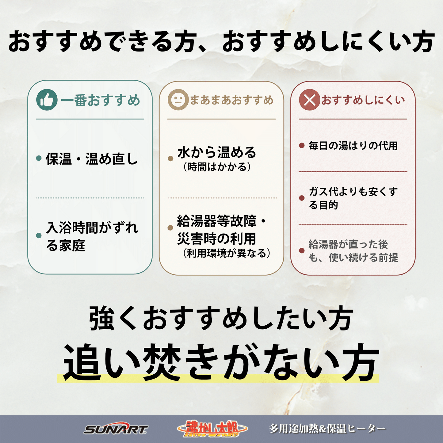 【バスタイムセット】　沸かし太郎 SCH-901 多目的&保温ヒーター（1台）& プラントコンポジション 化粧水（1本）